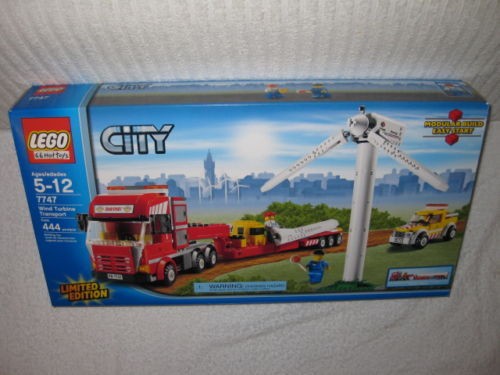 lego city 7747 wind turbine transport lego 7747 new one