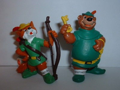 Newly listed Disney Robin Hood Animated Movie Figure Set Rare Fun 