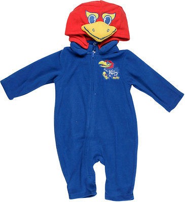 kansas jayhawks toddler fleece costume ships in 1 business day