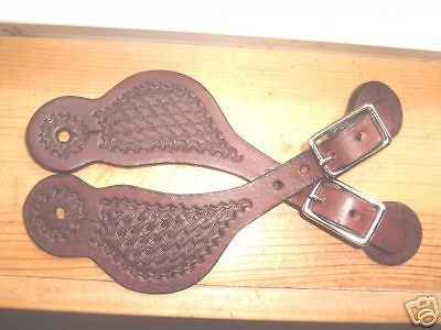 spurs spur straps kids vintage cowboy buckeroo drk oil time