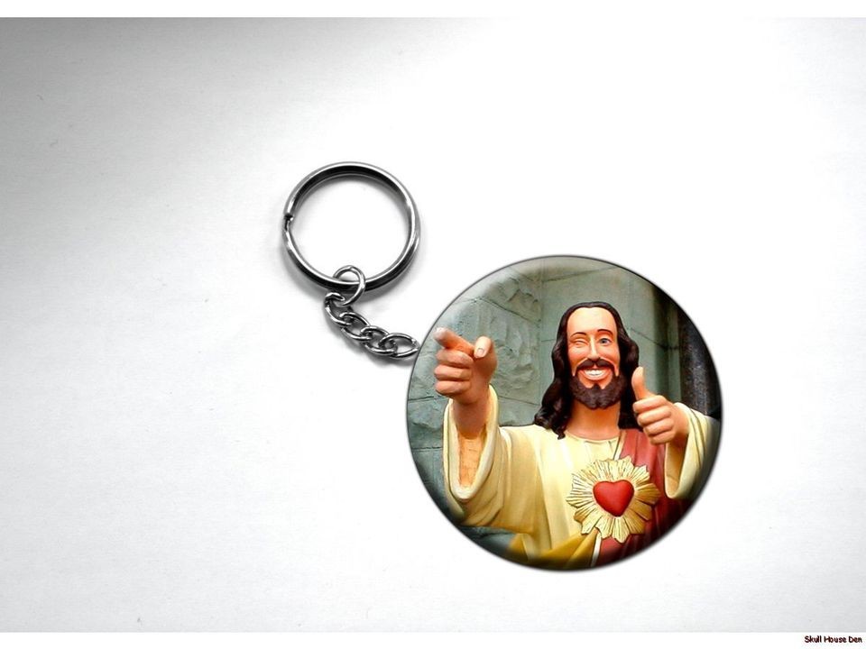 buddy christ kevin smith dogma key chain 