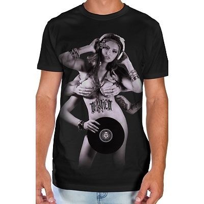 Unit Clothing Mona Lisa T Shirt Black Mens clothing FMX motocross moto