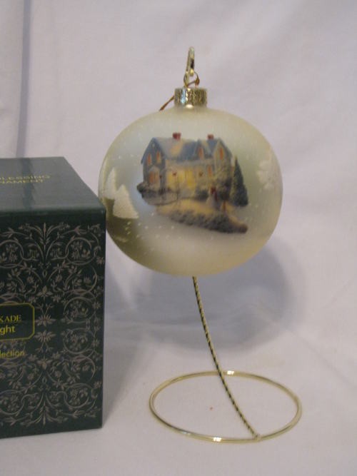 thomas kinkade blessing of christmas ornament  14