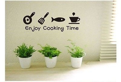 Kitchen / Living room Decor Mural Wall Sticker Decal S056 (various 