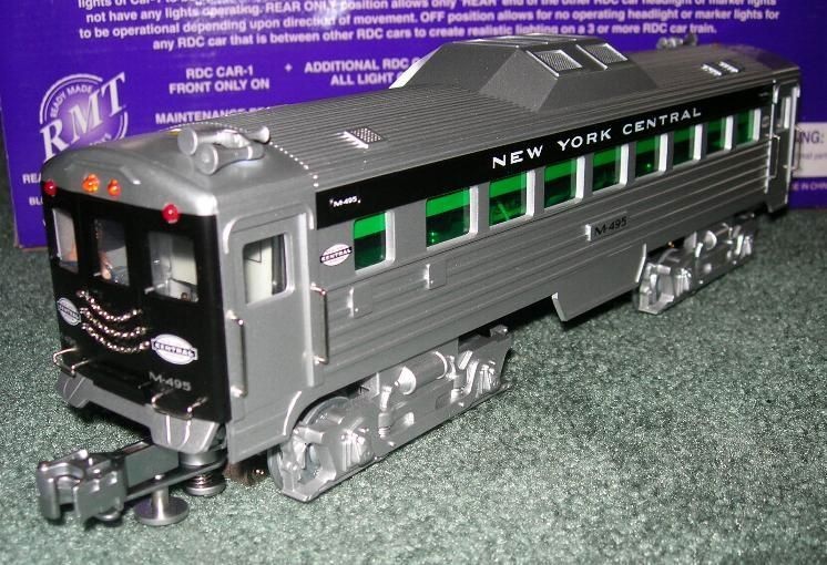 rmt 5211 new york central rdc budd car dual motors