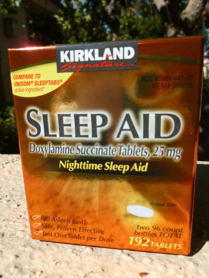 Kirkland Signature Sleep Aid Doxylamine Succinate, 25 mg Nighttime 