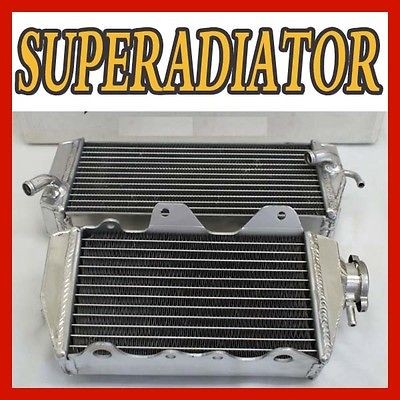 2006 2008 KAWASAKI KX450F 2007 Aluminum Radiator New Left right 2 ROW 