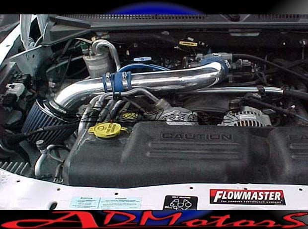 DAKOTA LARAMIE ST SLT SXT RT 3.7 3.7L V6 4.7 4.7L V8 AIR INTAKE 00 08 