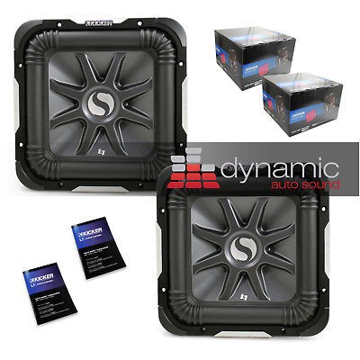 KICKER® SOLOBARIC 11 S15L7 2 L7 15 CAR SUBWOOFERS DVC 2 OHM S15L7 