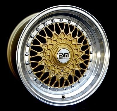 15x8 15 RS WHEELS RIMS 4X98 ESM 002R ALFA ROMEO FIAT LANCIA