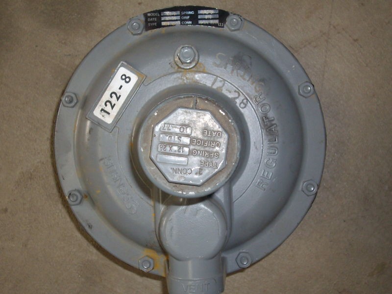 sensus 1 1 4 model 122 8 gas pressure regulator