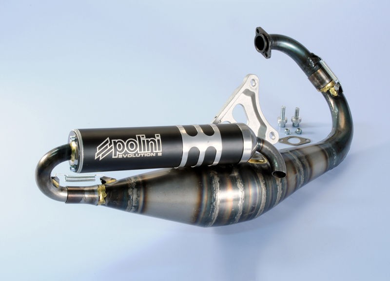 POLINI EVOLUTION EXHAUST 2 MINARELLI YAMAHA SR F12 AEROX PIAGGIO ZIP 