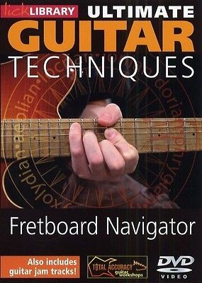 lick library ultimate guitar fretboard navigator dvd new location 