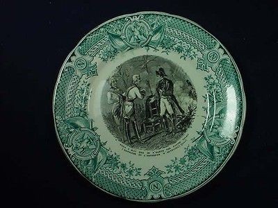 NAPOLEON 7 1/2 PORCELAIN PLATE DIGOIN & SARREGUEMINES FRANCE #4