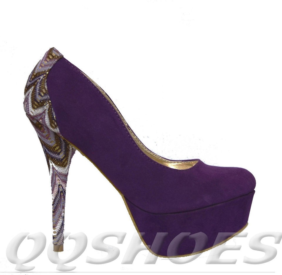 liliana bella 14 retro platform high heel pump