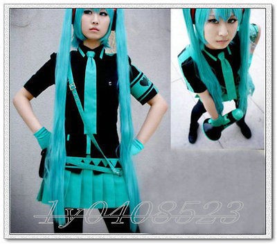   Vocaloid Hatsune Miku Love is war Cosplay Costume Custom Made Any Size