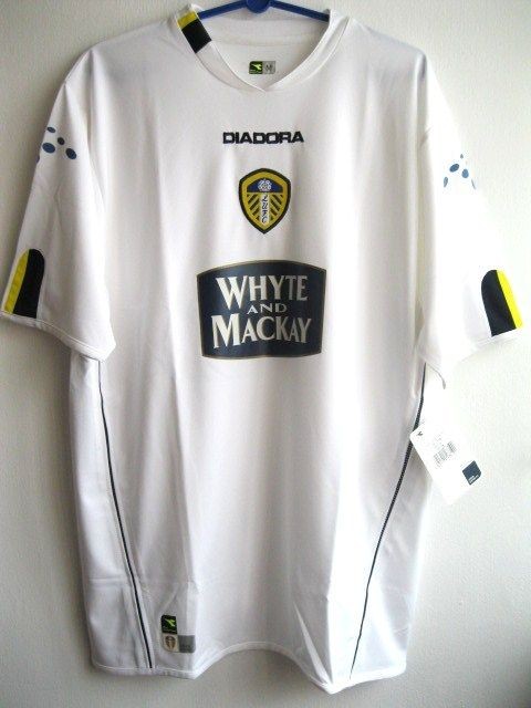 BNWT LEEDS UNITED AWAY 2004/2005 FOOTBALL SOCCER JERSEY TRIKOT MAILLOT