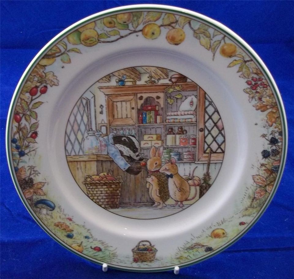 Villeroy & and Boch FOXWOOD TALES AUTUMN salad / dessert plate MINT 20 