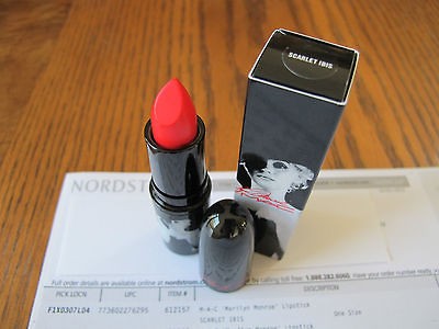 mac marilyn monroe scarlet ibis matte lipstick vhtf sold out