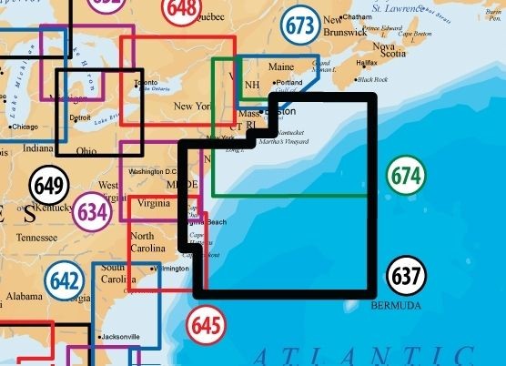 NAVIONICS CF637 PLATINUM PLUS MSD CHIP   MID ATLANTIC   TAX FREE