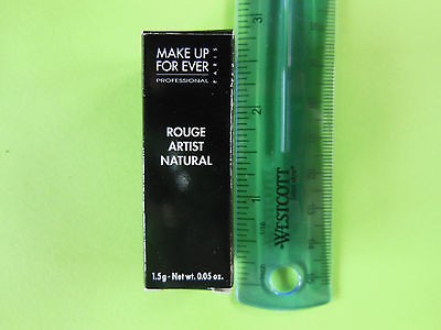 MAKE UP FOR EVER MUFE ROUGE ARTIST NATURAL LIPSTICK .05 OZ IN N45 RED 