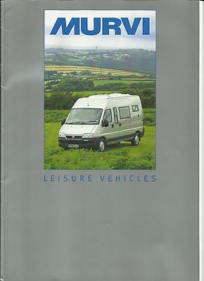   LEISURE VECHICLES BROCHURE 2004 FIAT DUCATO 15 MORELLO MERCEDES