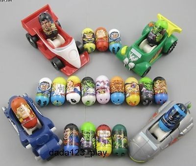 random 24 mighty beanz beans with 4 machinez dune buggy