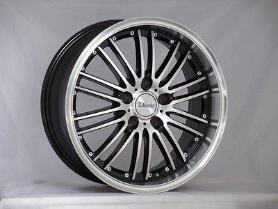 18 BLACK MACHINE WHEELS RIMS MAZDA 3 6 MAZDASPEED3 MAZDASPEED6 RX7 