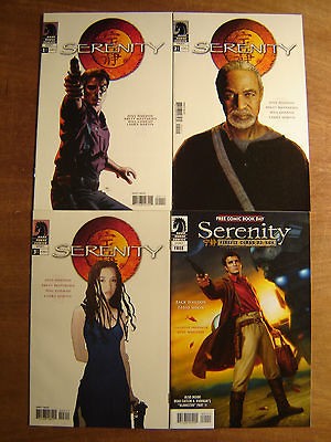 SERENITY THOSE LEFT BEHIND #1 Mal #2 Book #3 River set firefly Joss 