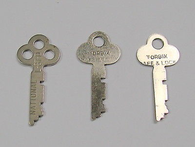 vintage national cash register key l 37 d and copies