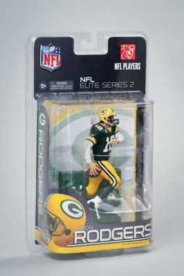 AARON RODGERS McFARLANE NFL ELITE 2 GB PACKERS FREE & FAST SHIPPING