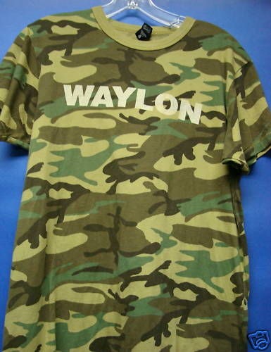 waylon jennings t shirts in Mens Clothing