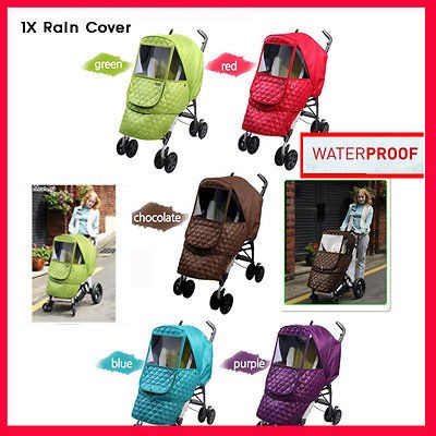   Rain cover for Bugaboo bee Quinny Speedi Maclaren Hauck Peg Perego