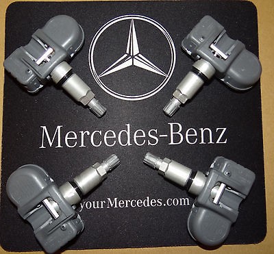 MERCEDES BENZ TPMS SENSORS OEM A0009054100Q02* BRAND NEW* SET OF 4 