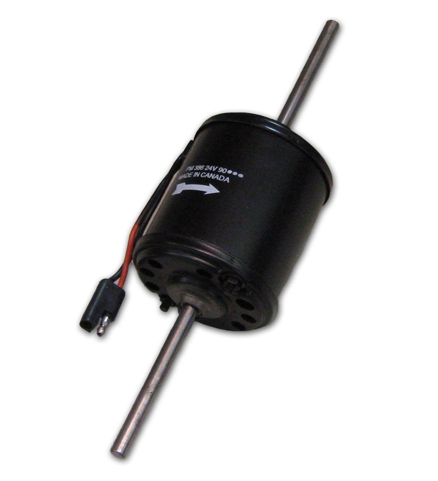 24 volt dual shaft dc motor pm386 