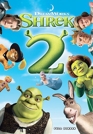 shrek 2 dvd 2004 full frame  2