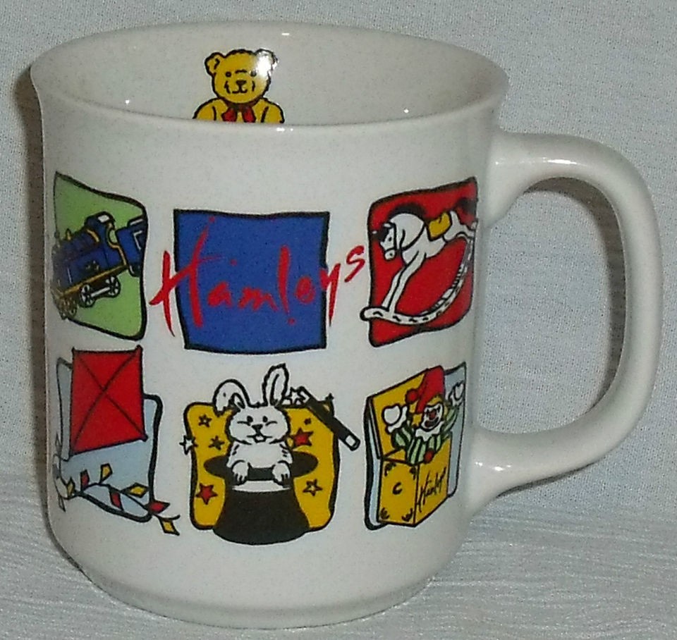 Hamleys Hamleys Toys London England Teddy Bear 3.75 Mug Cup FREE US 