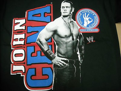 brand new wwe john cena printed t shirt youth size