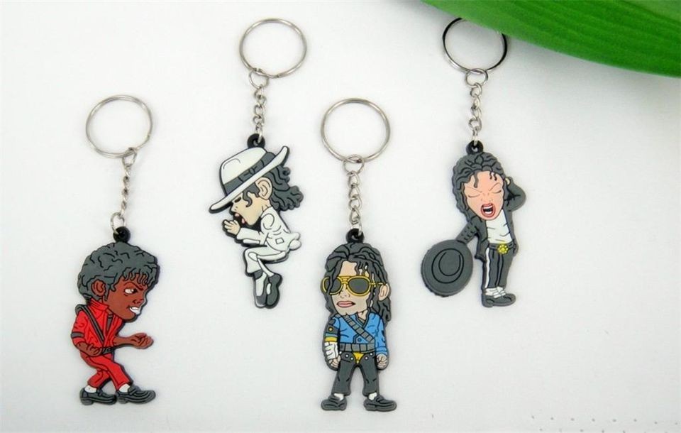 Michael Jackson Keyrings 4 Desings  Wholesale Available Free P&P