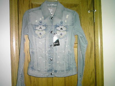 LADIES WESTERN JACKET ROCK 47 BY WRANGLER NWT SMALL LONG SLEEVES 