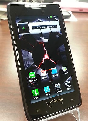 Motorola Droid Razor XT912   16GB   Black (Verizon) Smartphone