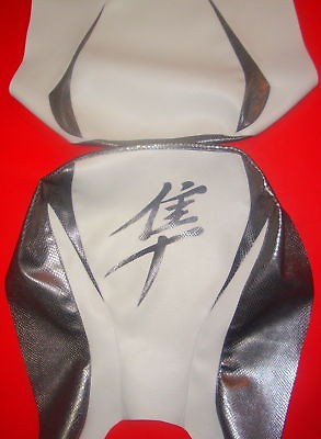 CUSTOM SNAKE HAYABUSA SEAT COVERS 99 to 07 BLUE,SILVER,WHITE,GREY,RED 