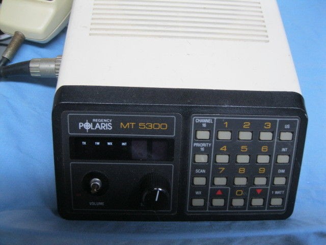 polaris mt 5300 vhf radio  50 00