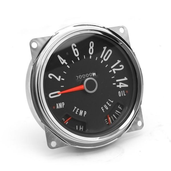 17205.02 Omix ADA Speedometer Assembly (0 140 KPH) JEEP CJ5 CJ6 CJ7 