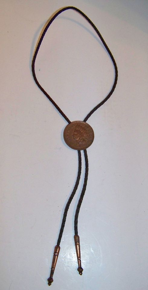 indian head penny bolo tie replica  12