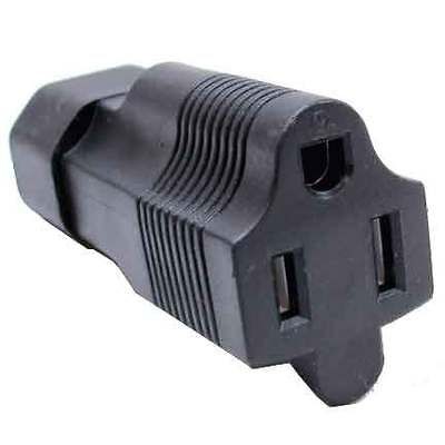 IEC C14 3 prong plug to NEMA 5 15R 3 prong USA receptacle