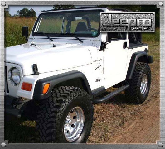 jeep wrangler side steps in Nerf Bars & Running Boards