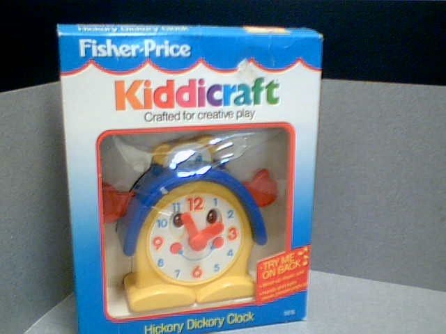   KIDDICRAFT HICKORY DICKORY CLOCK #5616~MIP~NEVE​R USED~NEW~READ