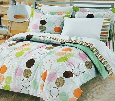 peri 5 pc bed in bag twin xl reversible comforter