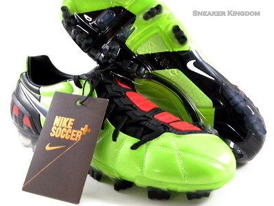 nike total90 laser iii fg green black soccer cleats men